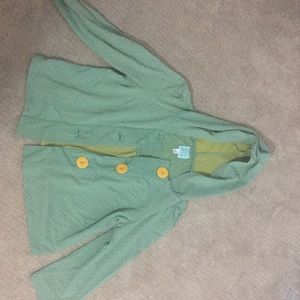 Adorable green Kimchi Blue Hooded Sweatshirt
